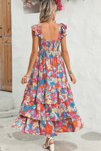 Load image into Gallery viewer, Boho Floral Maxi Dress
