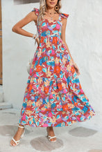 Load image into Gallery viewer, Boho Floral Maxi Dress
