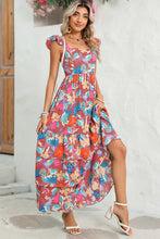 Load image into Gallery viewer, Boho Floral Maxi Dress
