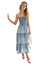 Load image into Gallery viewer, CARLA DENIM FASHION DRESS
