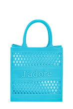 Load image into Gallery viewer, JADORE Mesh Style Top Handle Jelly Bag
