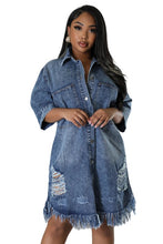 Load image into Gallery viewer, KATHERINE DENIM DRESSES
