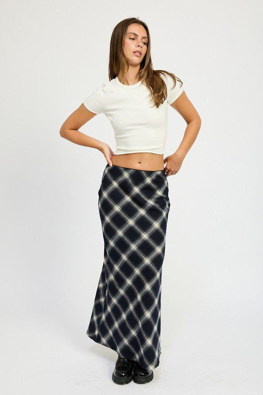 KAHDEEN BIAS MAXI SKIRT