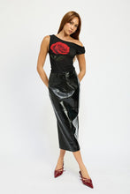 Load image into Gallery viewer, FITTED PENCIL SKIRT WITH SLIT
