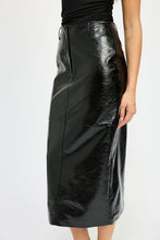 Load image into Gallery viewer, FITTED PENCIL SKIRT WITH SLIT
