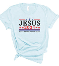 Load image into Gallery viewer, Jesus 2024 Make America Pray Softstyle Graphic
