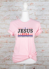 Load image into Gallery viewer, Jesus 2024 Make America Pray Softstyle Graphic
