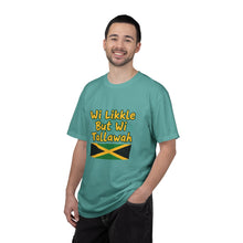 Load image into Gallery viewer, Jamaican Pride T-Shirt – "Wi Likkle But Wi Tallawah" Graphic Tee
