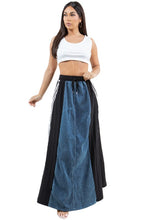 Load image into Gallery viewer, WOMEN FASHION DENIM LONG MAXI SKIRT
