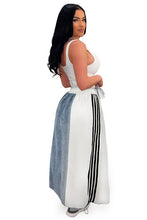 Load image into Gallery viewer, WOMEN FASHION DENIM LONG MAXI SKIRT
