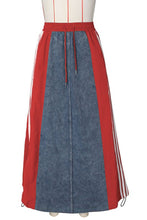 Load image into Gallery viewer, WOMEN FASHION DENIM LONG MAXI SKIRT
