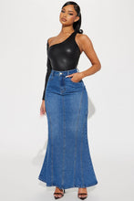 Load image into Gallery viewer, WOMEN FASHION DENIM MAXI SKIRTS
