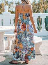 Load image into Gallery viewer, Krista Halter Neck Maxi Dress
