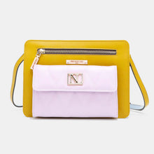 Load image into Gallery viewer, Nicole Lee Color Block Crossbody Bag
