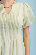 Load image into Gallery viewer, Brianna Textured V-Neck Midi Dress

