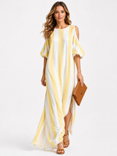 Load image into Gallery viewer, Teshana Cold Shoulder Maxi Dress
