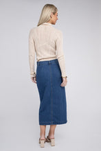 Load image into Gallery viewer, Midi Denim Skirt
