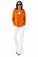 Load image into Gallery viewer, Button Up Long Sleeve Cardigan Plus Size
