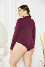 Load image into Gallery viewer, Zip Up Long Sleeve Bodysuit
