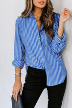 Load image into Gallery viewer, Adeline Button Up Long Sleeve Shirt
