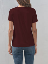 Load image into Gallery viewer, Cross Graphic Round Neck T-Shirt
