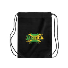 Load image into Gallery viewer, Jamaica Flag Graphic Drawstring Bag — Reggae-Inspired Travel Gym Sack
