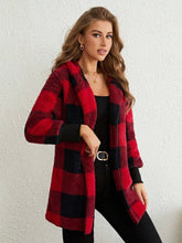 Load image into Gallery viewer, Paula Long Sleeve Hooded Coat
