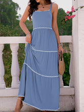 Load image into Gallery viewer, Casey Square Neck Maxi Cami Dress
