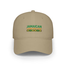 Load image into Gallery viewer, Baseball Cap - "Jamaican Land We Love" Embroidered Red Hat (Reggae Pride)
