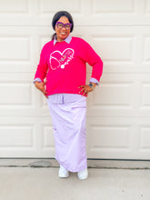 Load image into Gallery viewer, Stethoscope Heart Nurse Sweater
