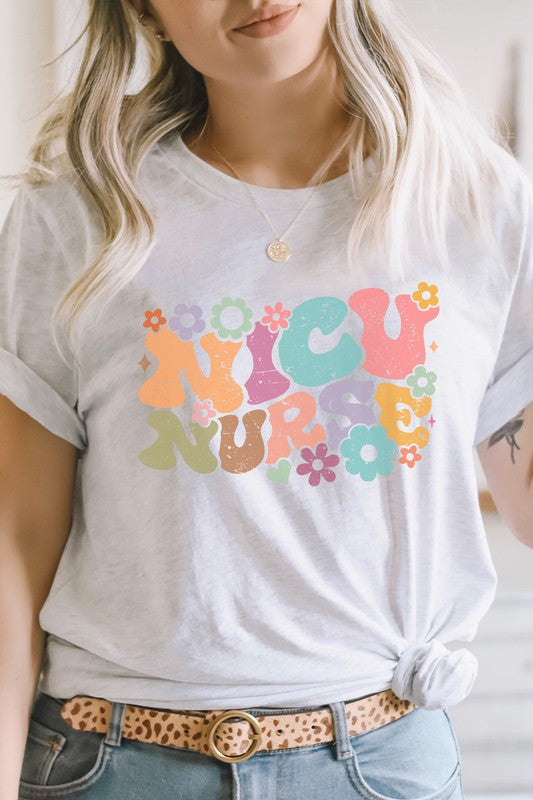 NICU Nurse Neonatal Hospital Graphic Tee