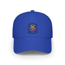 Load image into Gallery viewer, American Born Jamaican Roots Low Profile Baseball Cap
