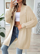 Load image into Gallery viewer, Open Front Long Sleeve Cardigan
