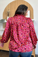 Load image into Gallery viewer, Double Take Full Size Printed Long Sleeve Blouse
