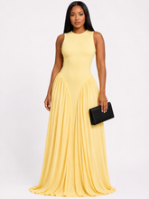 Load image into Gallery viewer, Tanya Sleeveless O-Neck Maxi Dress

