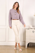 Load image into Gallery viewer, Melange multicolor sweater top
