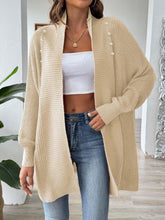 Load image into Gallery viewer, Open Front Long Sleeve Cardigan
