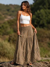Load image into Gallery viewer, Tara Tiered Maxi Skirt
