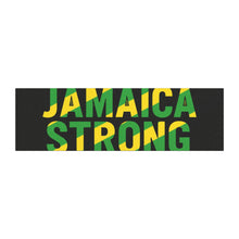 Load image into Gallery viewer, Jamaica Strong Car Magnet — Patriotic Jamaican Flag Design
