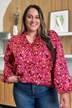 Load image into Gallery viewer, Double Take Full Size Printed Long Sleeve Blouse
