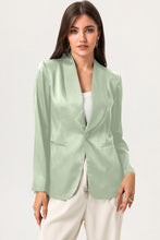 Load image into Gallery viewer, Long Sleeve Shawl Collar Blazer
