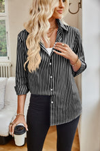 Load image into Gallery viewer, Adeline Button Up Long Sleeve Shirt
