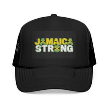 Load image into Gallery viewer, Jamaica Stronger Embroidered Trucker Hat
