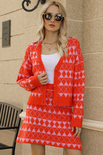 Load image into Gallery viewer, Karla Cardigan Knit Skirt Set
