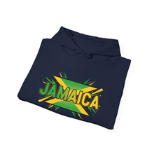 Load image into Gallery viewer, Jamaica Flag Graphic Hoodie — Jamaican Pride Pullover

