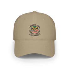 Load image into Gallery viewer, American Born Jamaican Roots Low Profile Baseball Cap
