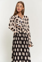 Load image into Gallery viewer, Hailey Long Sleeve Pleated Maxi Dress
