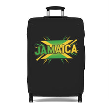 Load image into Gallery viewer, Luggage Cover — Jamaica Flag Splash Travel Protector
