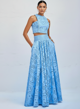 Load image into Gallery viewer, Lacey Eyelet Maxi Skirt Set
