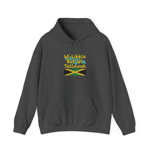 Load image into Gallery viewer, Jamaican Pride Hoodie – “Wi Likkle But Wi Tallawah” Flag Design
